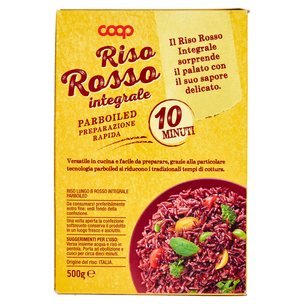 RISO ROSSO INTEGRALE COOP COTTURA RAPIDA G500 - 1