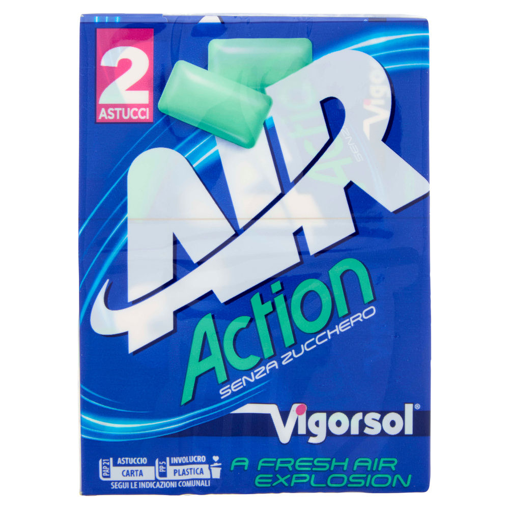 CHEWING GUM VIGORSOL AIR ACTION BIPACK G 59,4 - 4