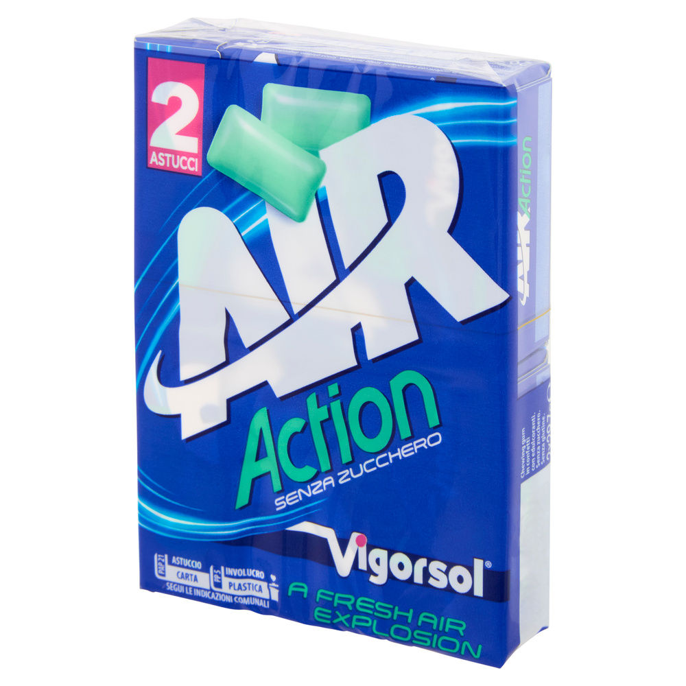 CHEWING GUM VIGORSOL AIR ACTION BIPACK G 59,4 - 7