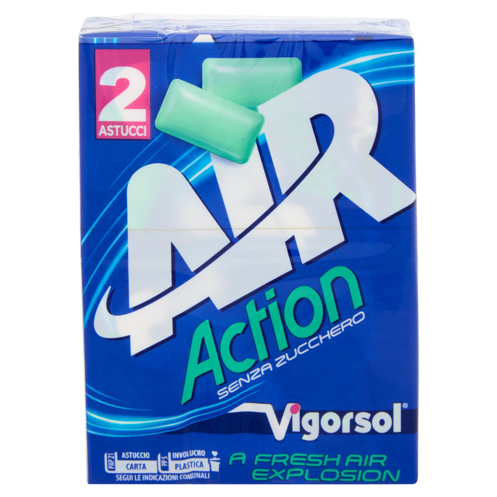 CHEWING GUM VIGORSOL AIR ACTION BIPACK G 59,4 - 10