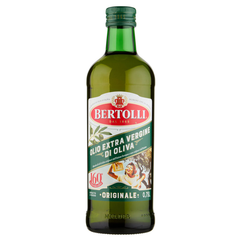 OLIO EXTRAVERGINE DI OLIVA UE/NON UE BERTOLLI ORIGINALE ML750 - 0