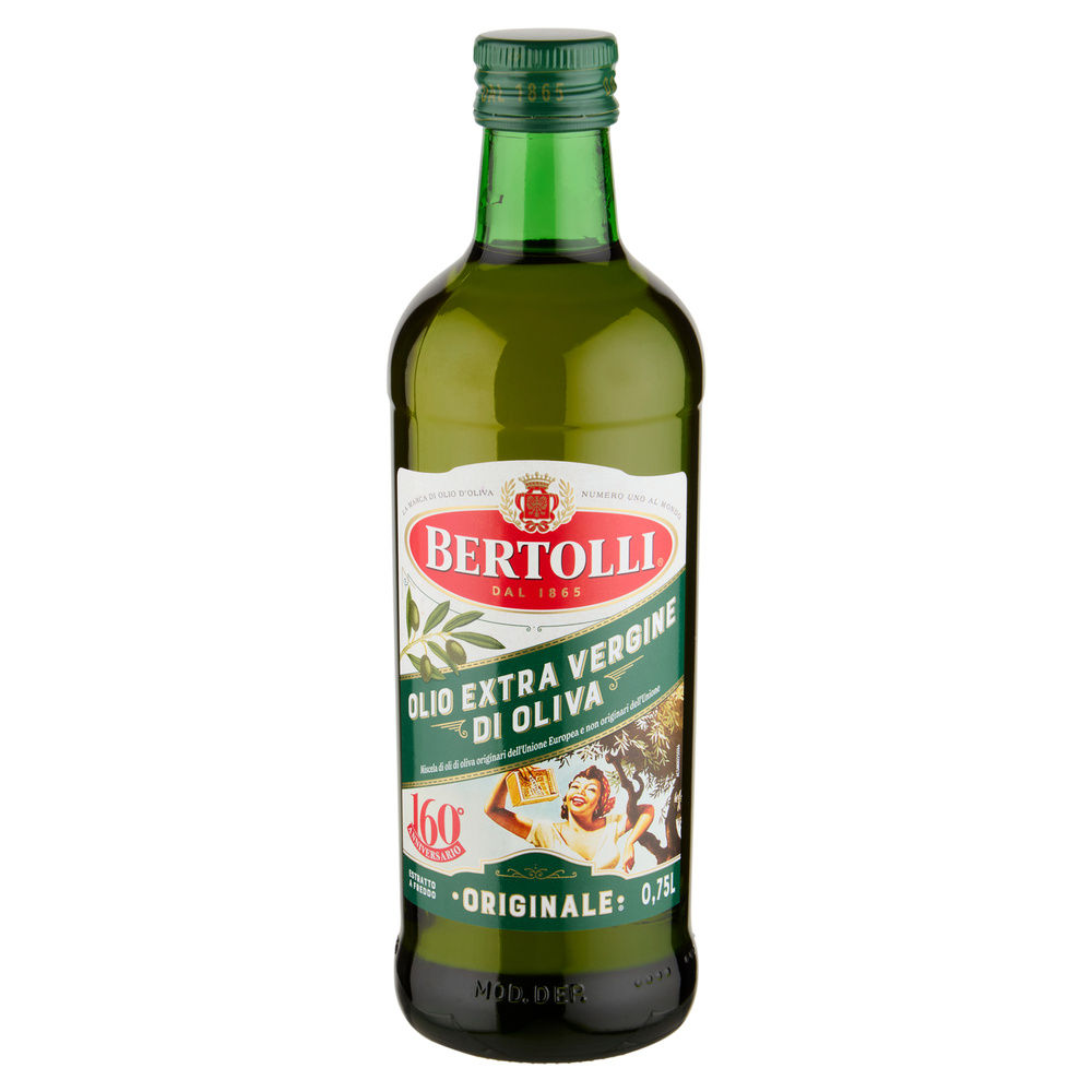 OLIO EXTRAVERGINE DI OLIVA UE/NON UE BERTOLLI ORIGINALE ML750 - 2