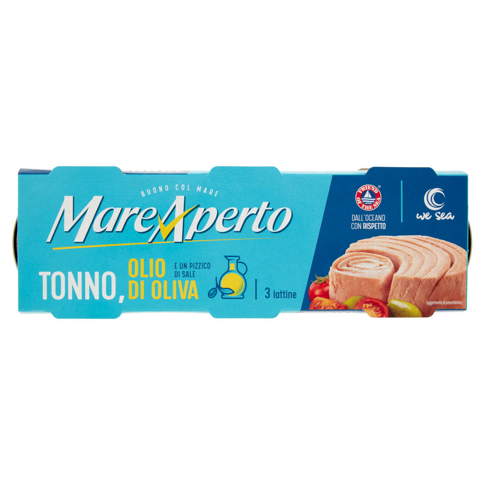 TONNO MARE APERTO IN OLIO DI OLIVA CLUSTER G70X3 - 0