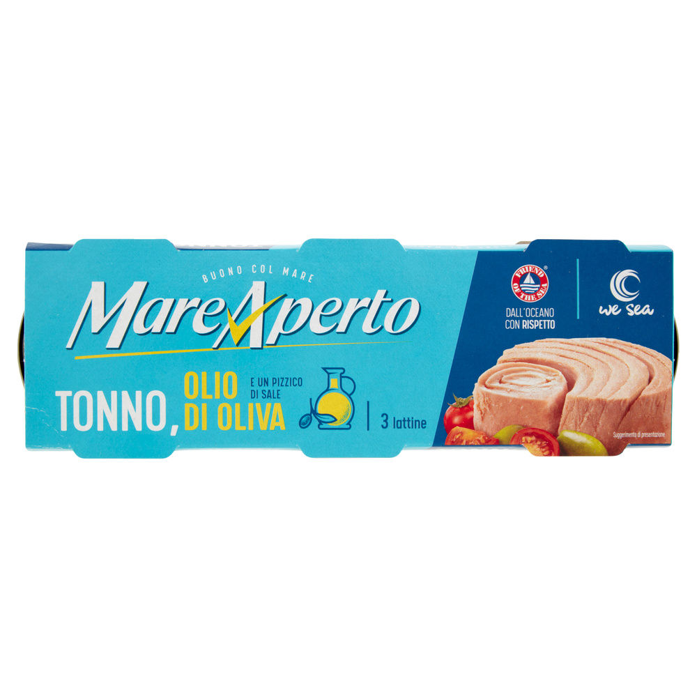 TONNO MARE APERTO IN OLIO DI OLIVA CLUSTER G70X3 - 4