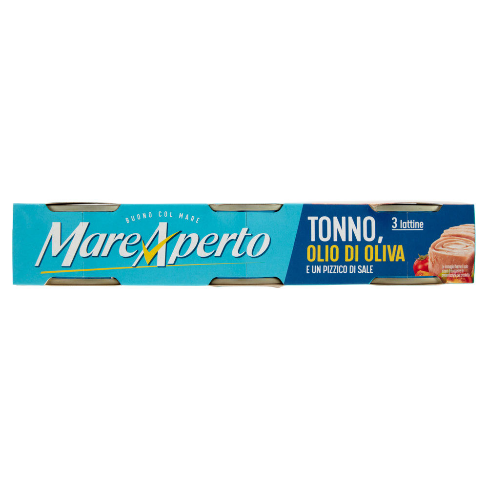 TONNO MARE APERTO IN OLIO DI OLIVA CLUSTER G70X3 - 7