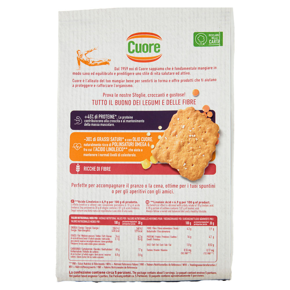 SFOGLIE CUORE LENTICCHIE G170 - 1
