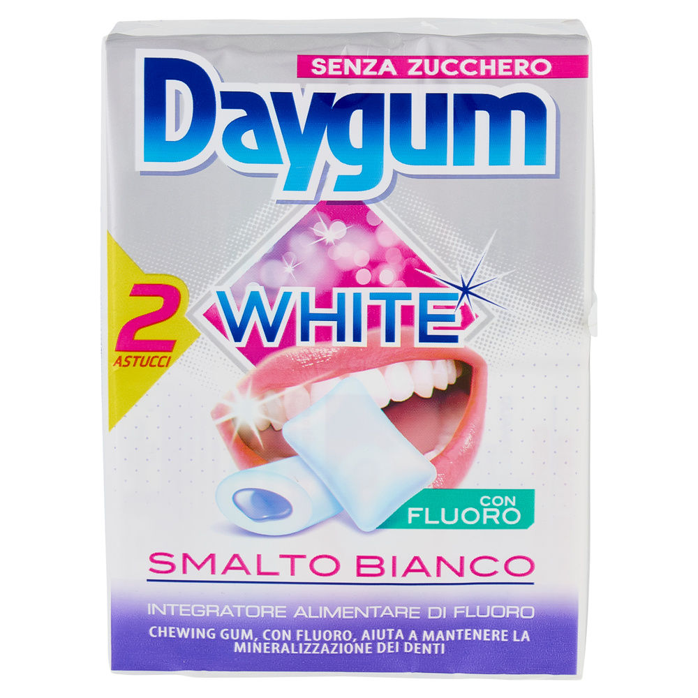 CHEWING GUM  DAYGUM WHITE 2X24 G 60 - 6