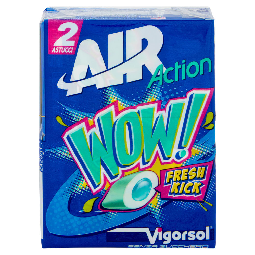 CHEWING GUM AIR ACTION VIGORSOL WOW 2X24 G50 - 7