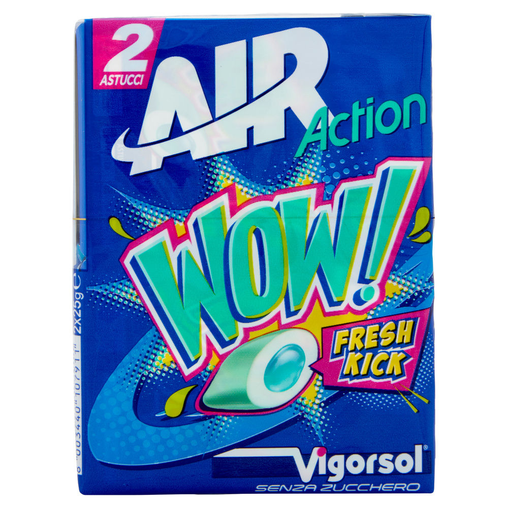 CHEWING GUM AIR ACTION VIGORSOL WOW 2X24 G50 - 5