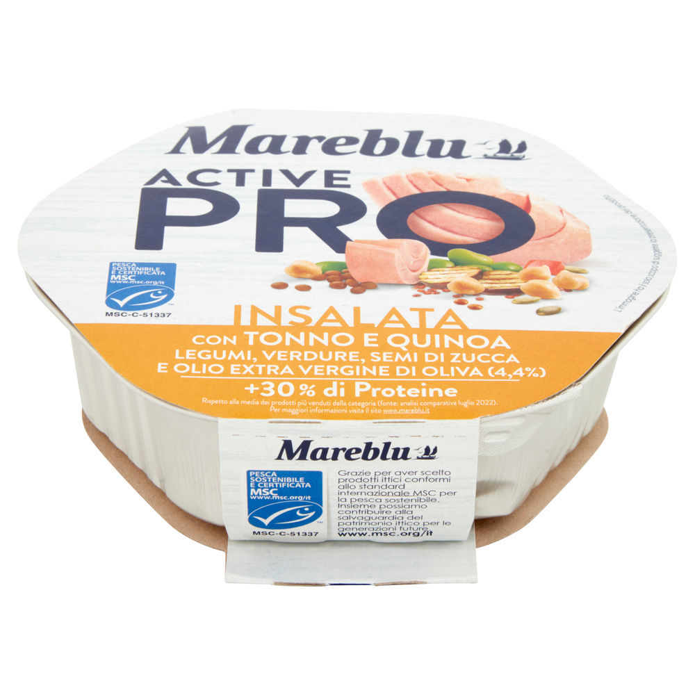 INSALATA MAREBLU ACTIVE PRO CON TONNO E QUINOA G220 - 7