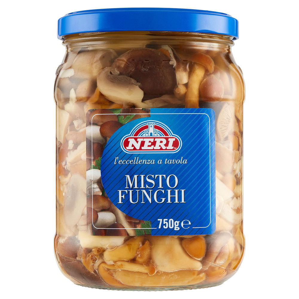 MISTO FUNGHI IN OLIO DI GIRASOLE NERI G750 - 0