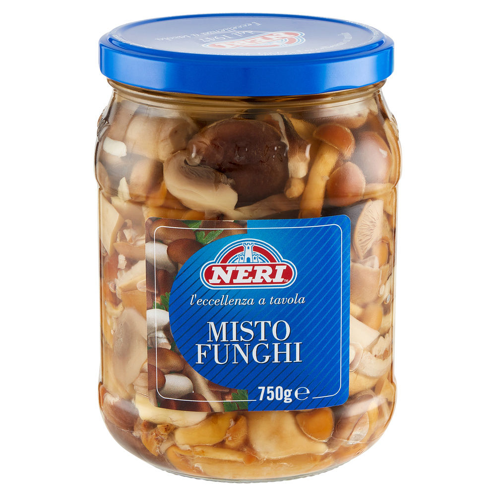 MISTO FUNGHI IN OLIO DI GIRASOLE NERI G750 - 4