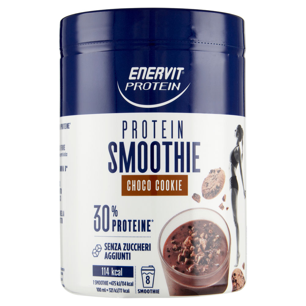 PROTEIN SMOOTHIE CHOCO-COOKIE ENERVIT BARATTOLO G320 - 0