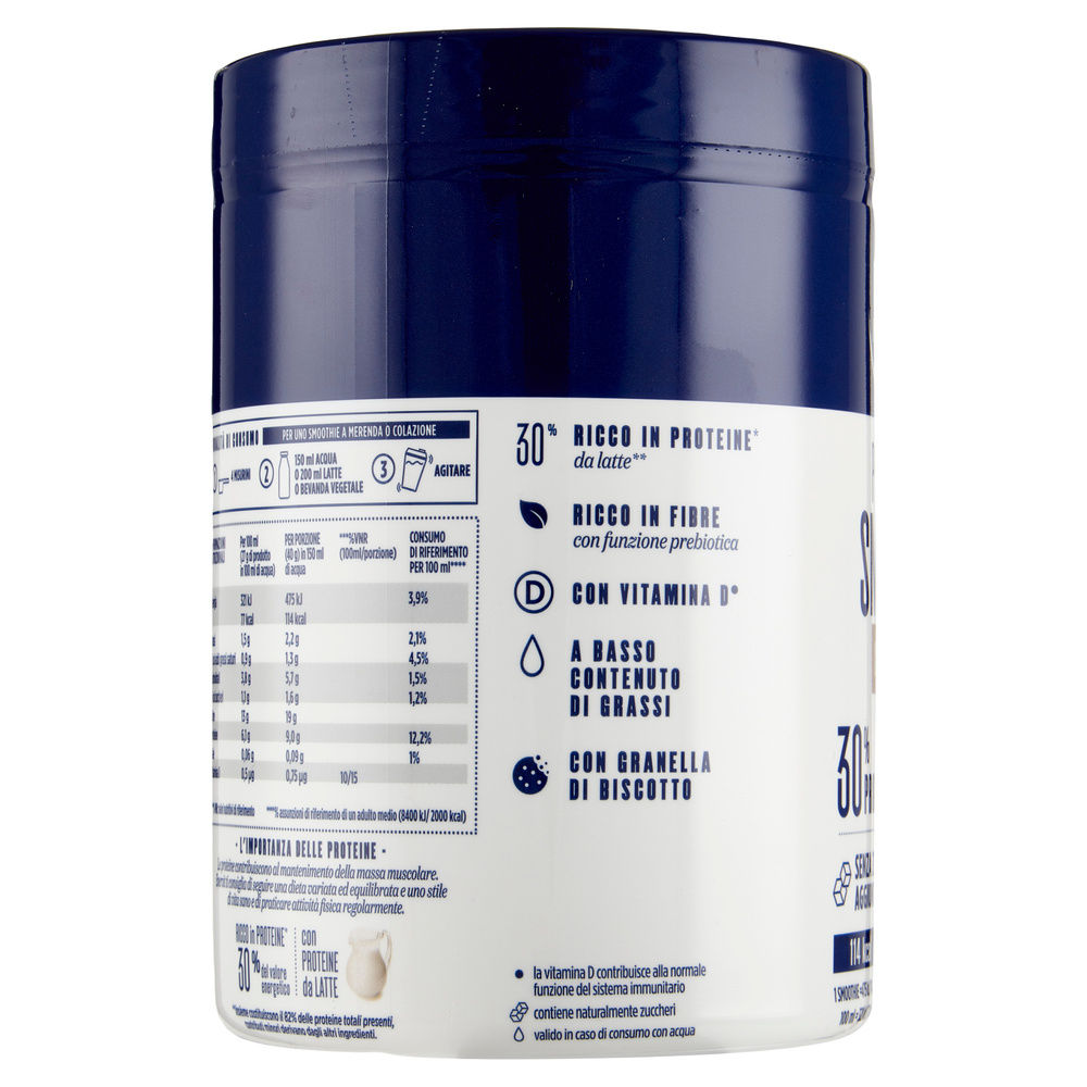 PROTEIN SMOOTHIE CHOCO-COOKIE ENERVIT BARATTOLO G320 - 2