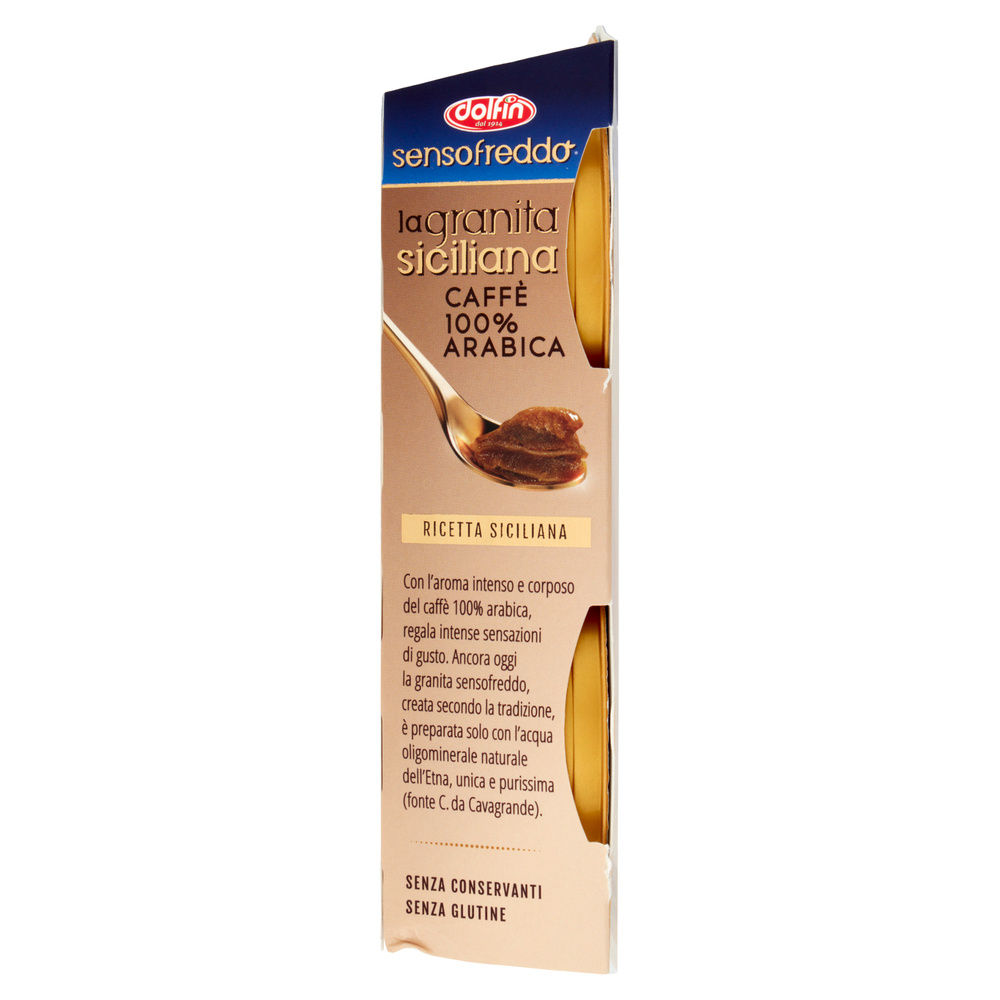 GRANITA CON CAFFE' 100% ARABICA SENSO FREDDO DOLFIN G 200 - 5