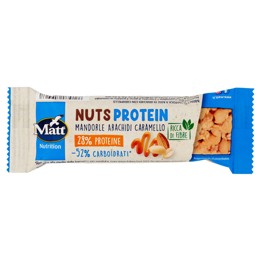 NUTS PROTEIN MANDORLE ARACHIDI CARAMELLO MATT G38 - 6