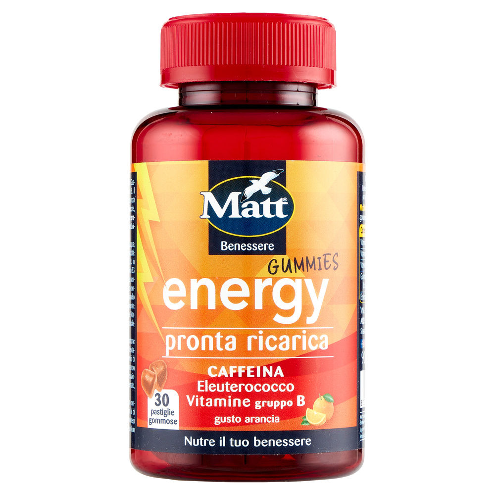 ENERGY GUMMIES 30 PASTIGLIE GOMMOSE MATT BENESSERE G90 - 2