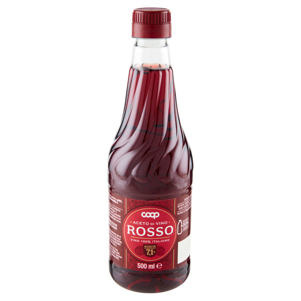 ACETO DI VINO ROSSO 7,1 GRADI PET COOP ML500 - 3