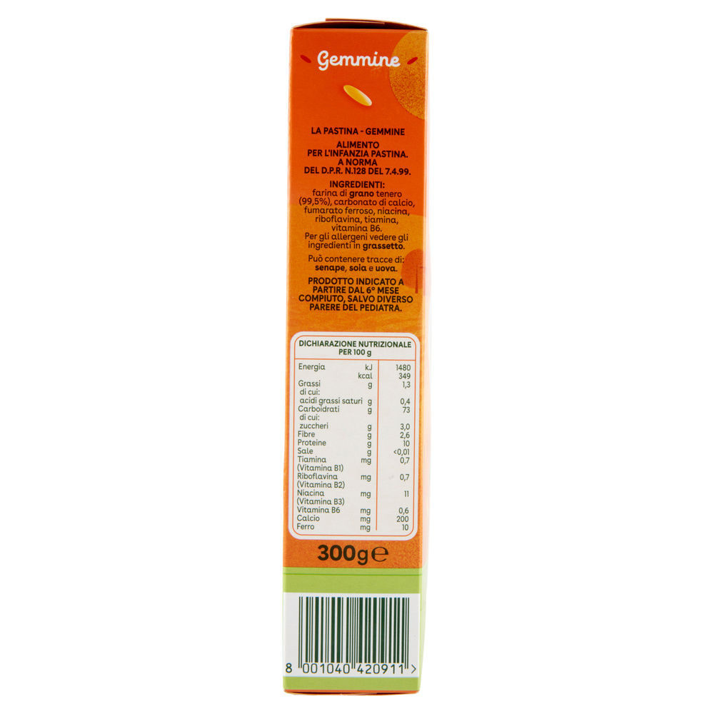 PASTA GEMMINE PLASMON 300GR - 4