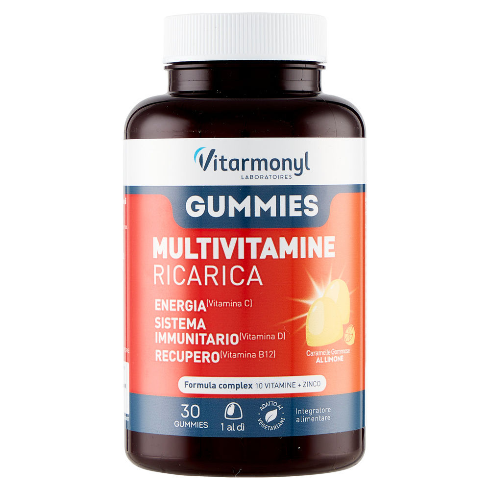 INTEGRATORE GUMMIES MULTIVITAMINE RICARICA VITARMONYL G 75 - 4