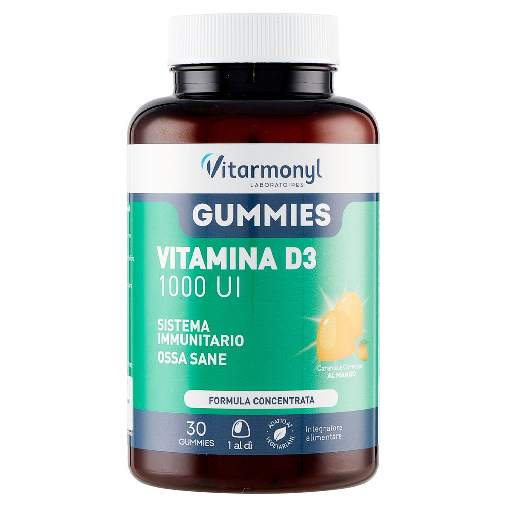 INTEGRATORE GUMMIES VITAMINA D3 1000 UI VITARMONYL G90 - 7