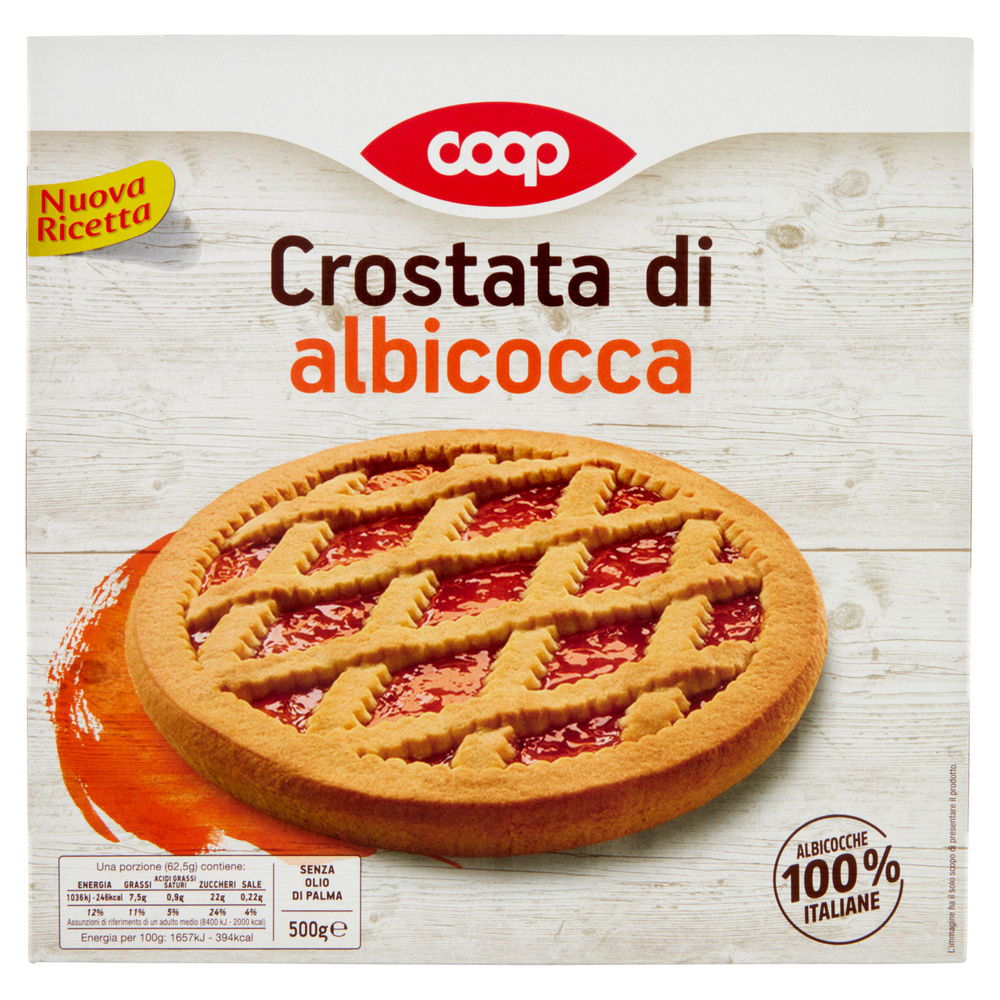 CROSTATA DI ALBICOCCA COOP G 500 NO PALMA - 0