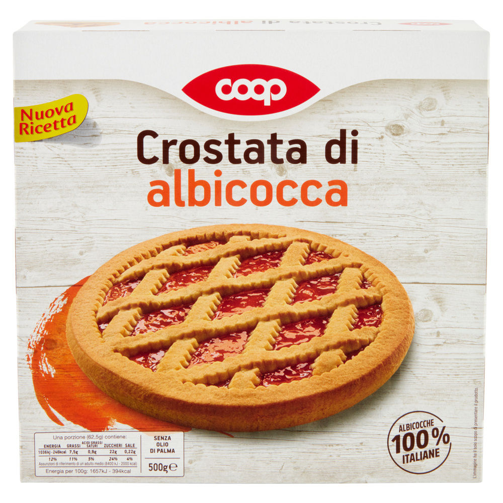 CROSTATA DI ALBICOCCA COOP G 500 NO PALMA - 2