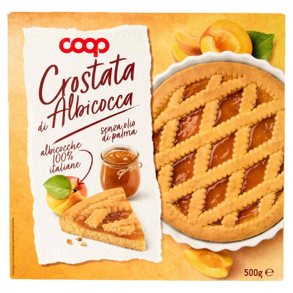 CROSTATA DI ALBICOCCA COOP G 500 NO PALMA - 16