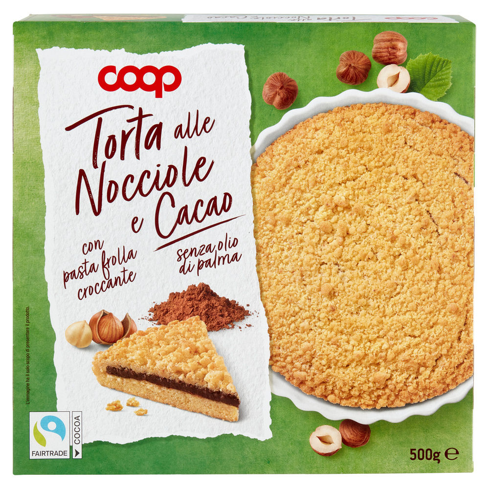 TORTA ALLE NOCCIOLE E CACAO COOP G 500 NO PALMA - 2