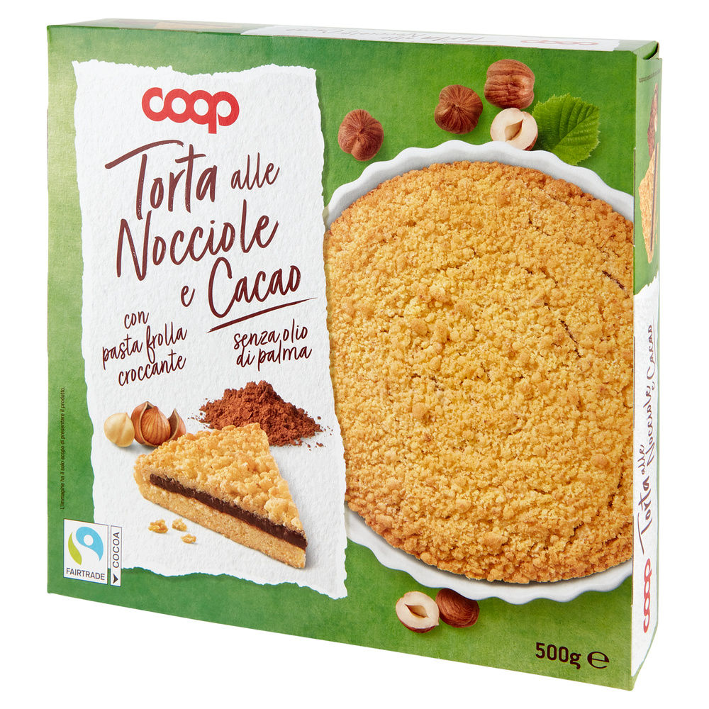 TORTA ALLE NOCCIOLE E CACAO COOP G 500 NO PALMA - 8