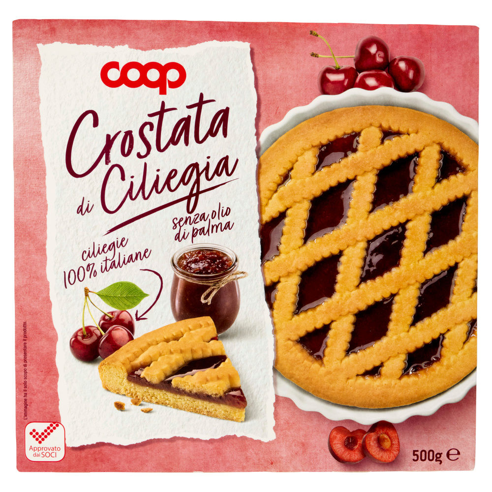 CROSTATA DI CILIEGIA COOP G 500 NO PALMA - 16