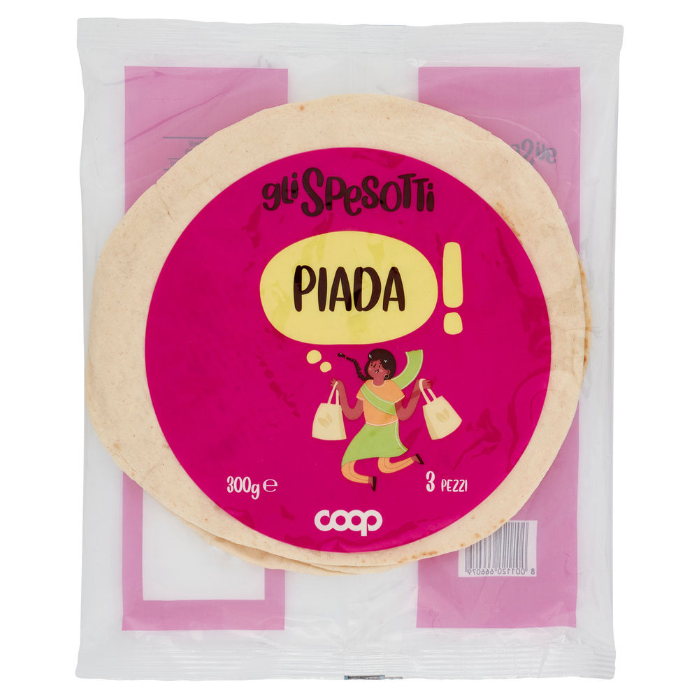 PIADA GLI SPESOTTI COOP FLOW-PACK PZ.3 G 300 - 2