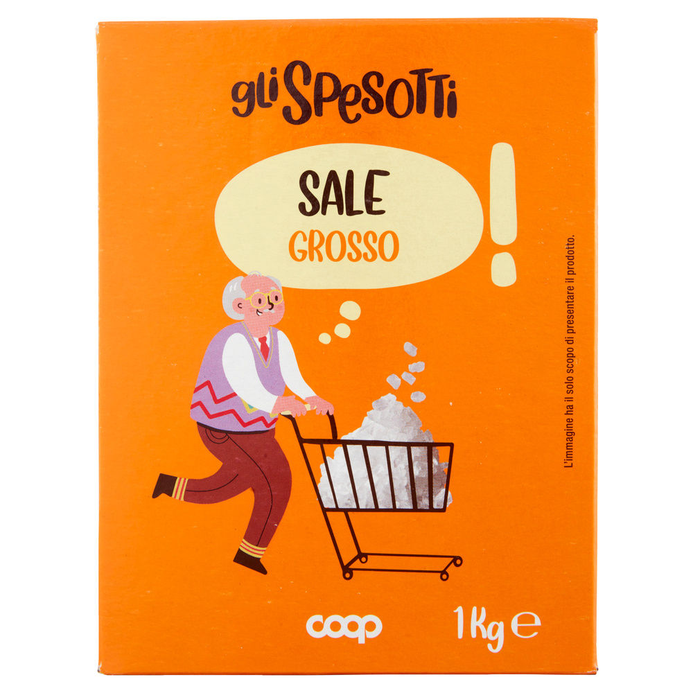 SALE GROSSO GLI SPESOTTI COOP ASTUCCIO KG1 - 5