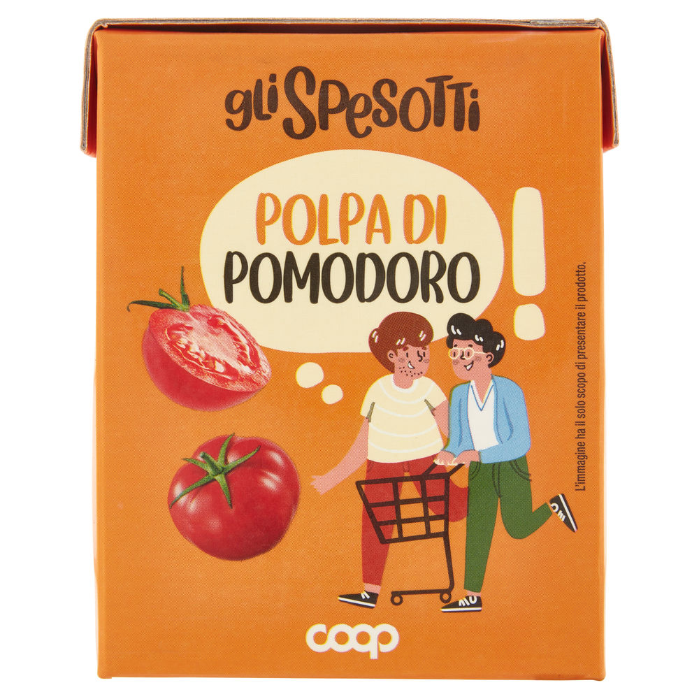 POLPA DI POMODORO GLI SPESOTTI COOP BRICK G 380 - 0