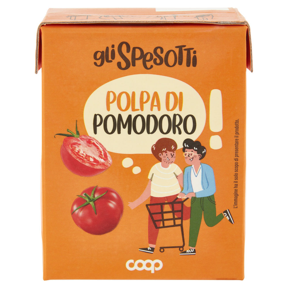 POLPA DI POMODORO GLI SPESOTTI COOP BRICK G 380 - 3