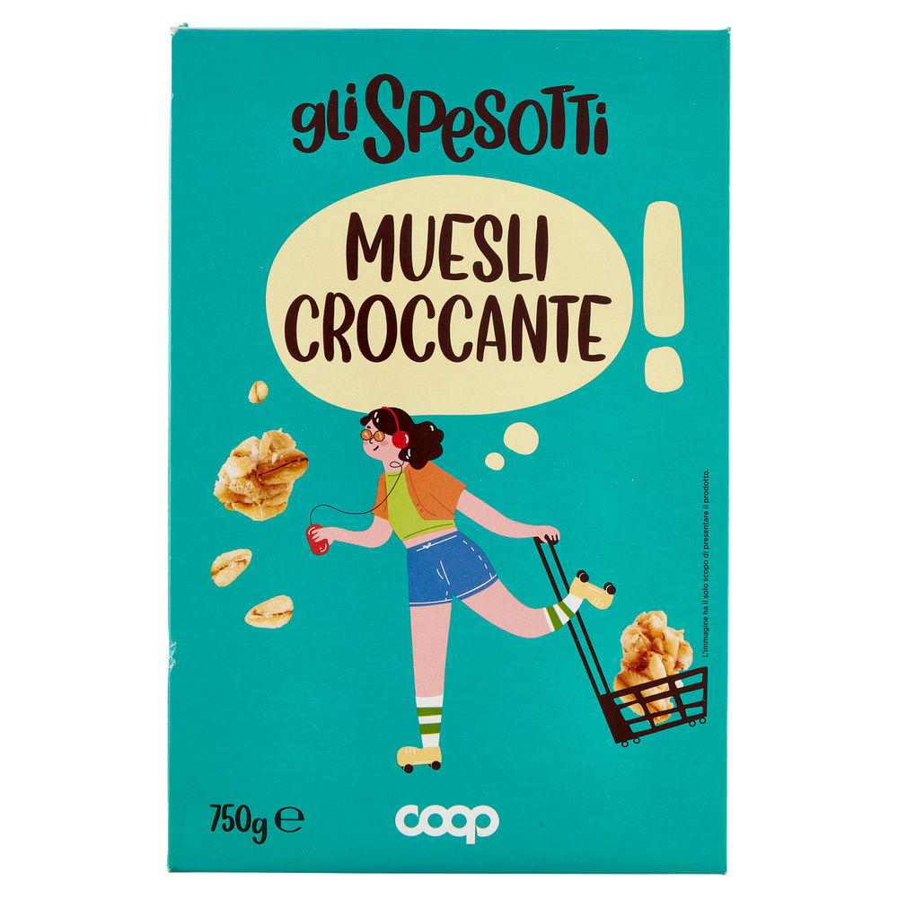 MUESLI CROCCANTE GLI SPESOTTI COOP G750 - 2