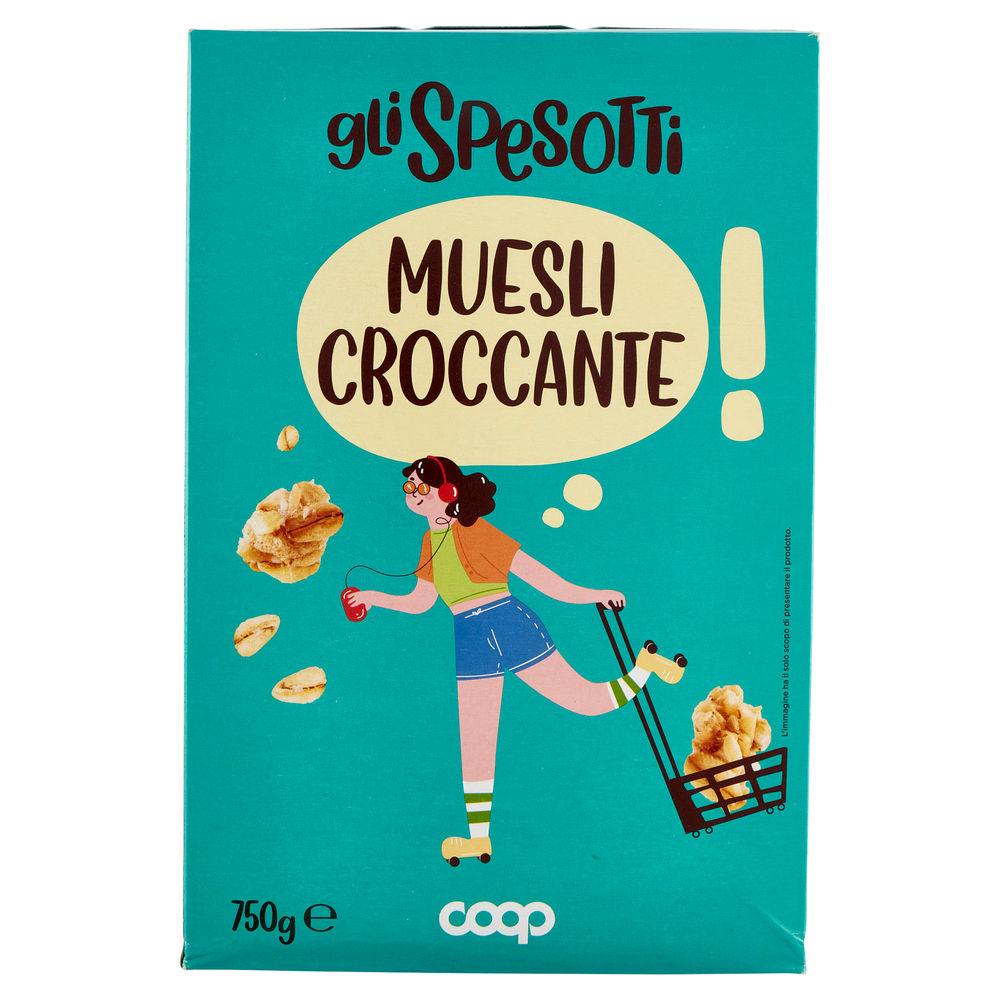 MUESLI CROCCANTE GLI SPESOTTI COOP G750 - 1