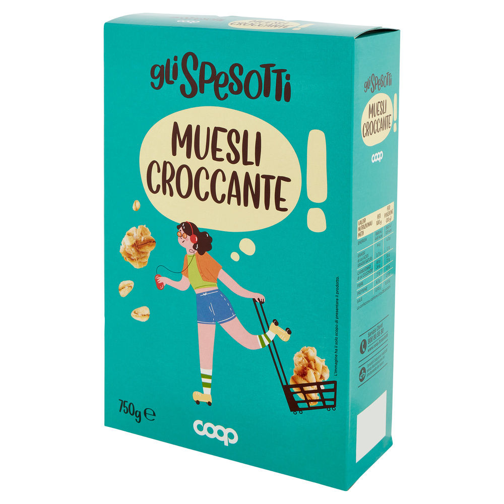 MUESLI CROCCANTE GLI SPESOTTI COOP G750 - 7