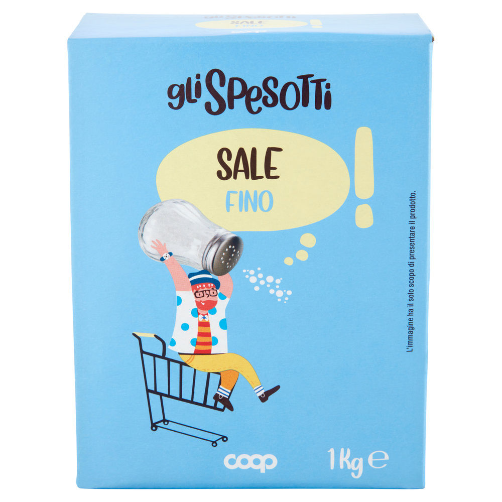 SALE FINO GLI SPESOTTI COOP ASTUCCIO KG1 - 4