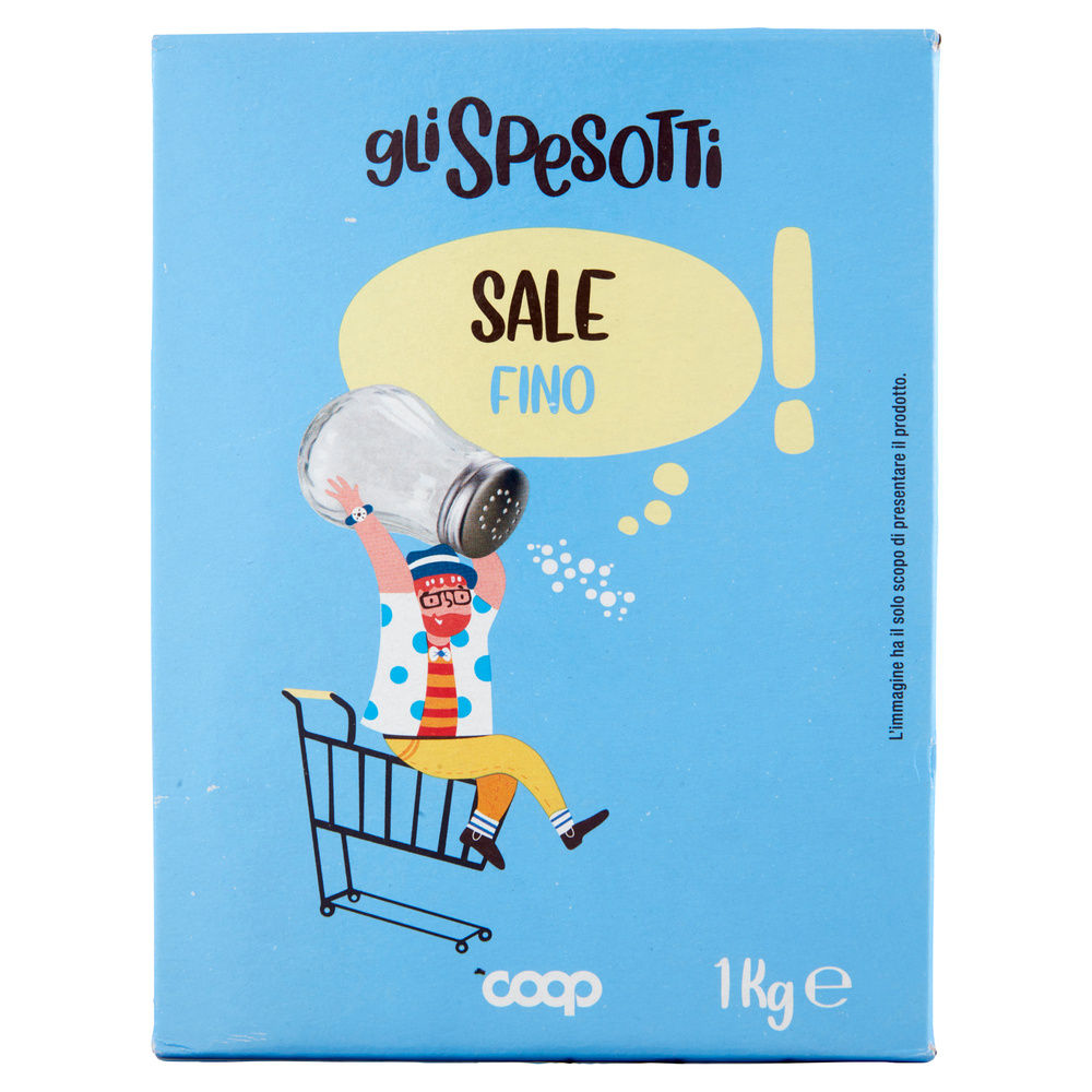 SALE FINO GLI SPESOTTI COOP ASTUCCIO KG1 - 5