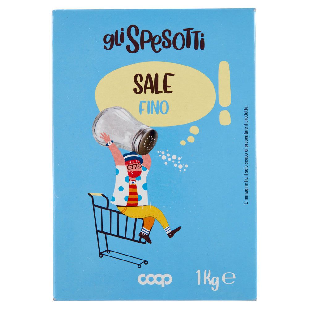 SALE FINO GLI SPESOTTI COOP ASTUCCIO KG1 - 12