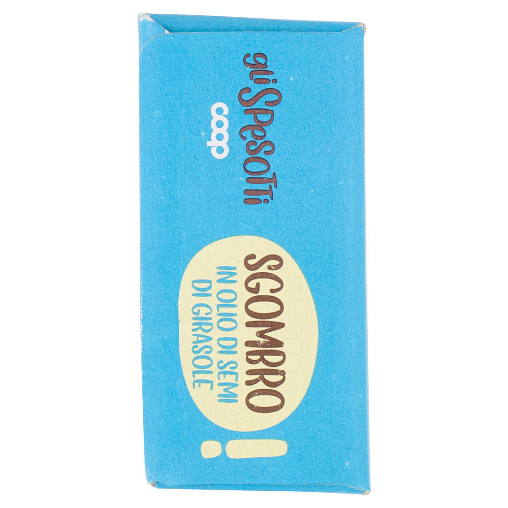 SGOMBRO IN OLIO SEMI DI GIRASOLE GLI SPESOTTI COOP LATTINA G 125 - 10
