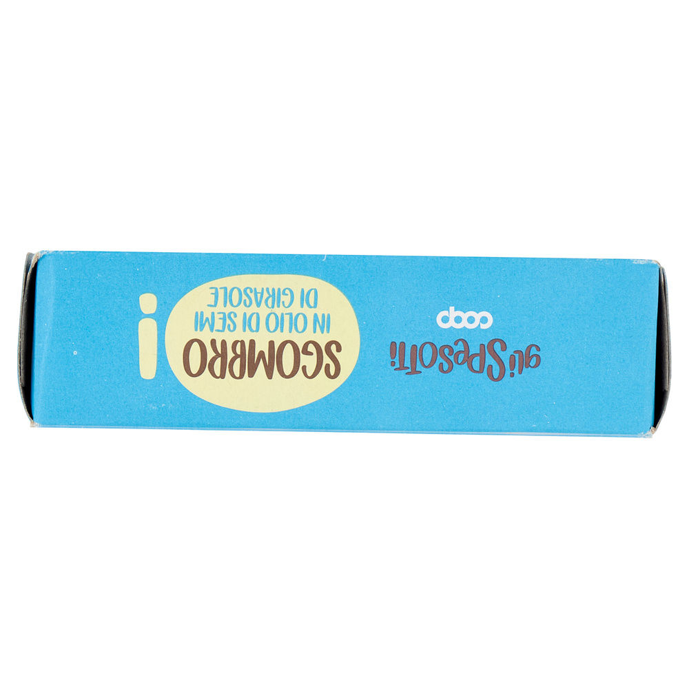 SGOMBRO IN OLIO SEMI DI GIRASOLE GLI SPESOTTI COOP LATTINA G 125 - 15
