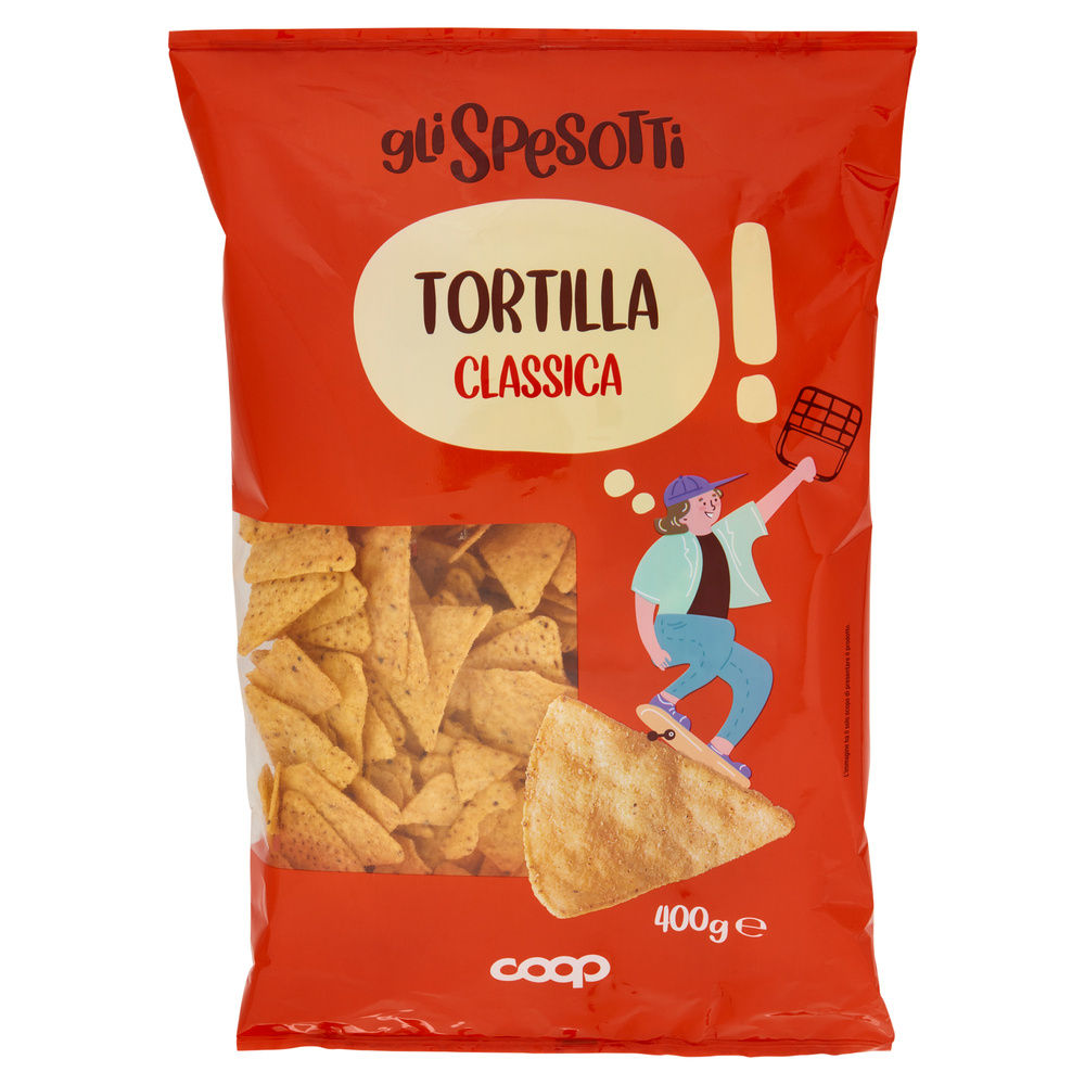 TORTILLA CLASSICA GLI SPESOTTI COOP SACCHETTO G 400 - 2