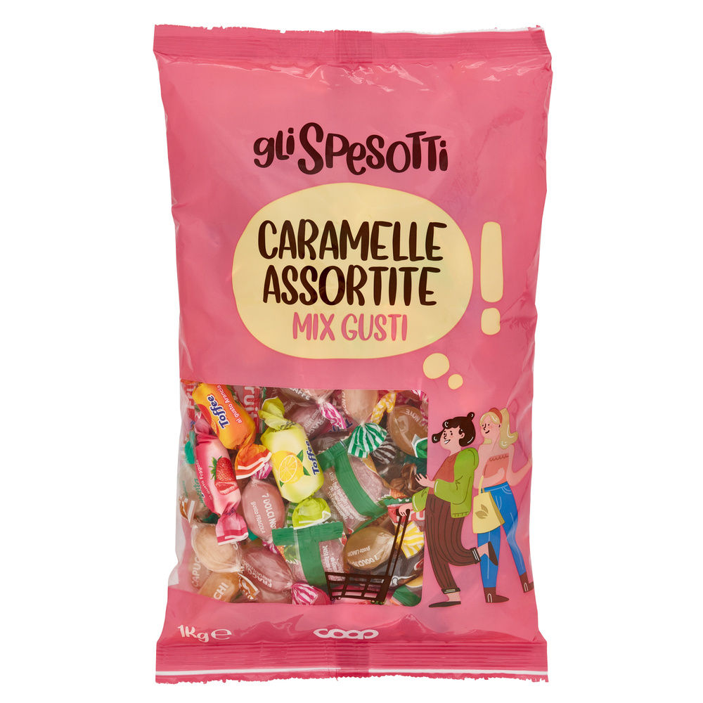 CARAMELLE ASSORTITE GLI SPESOTTI COOP SACCHETTO KG1 - 2