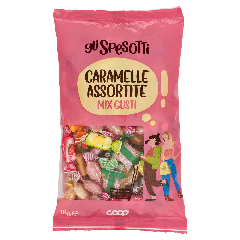 CARAMELLE ASSORTITE GLI SPESOTTI COOP SACCHETTO KG1 - 3