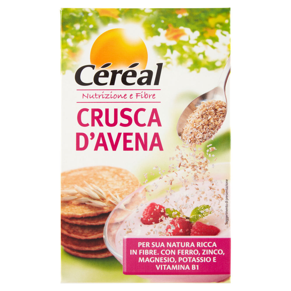 Crusca d'avena cereal scatola g 360