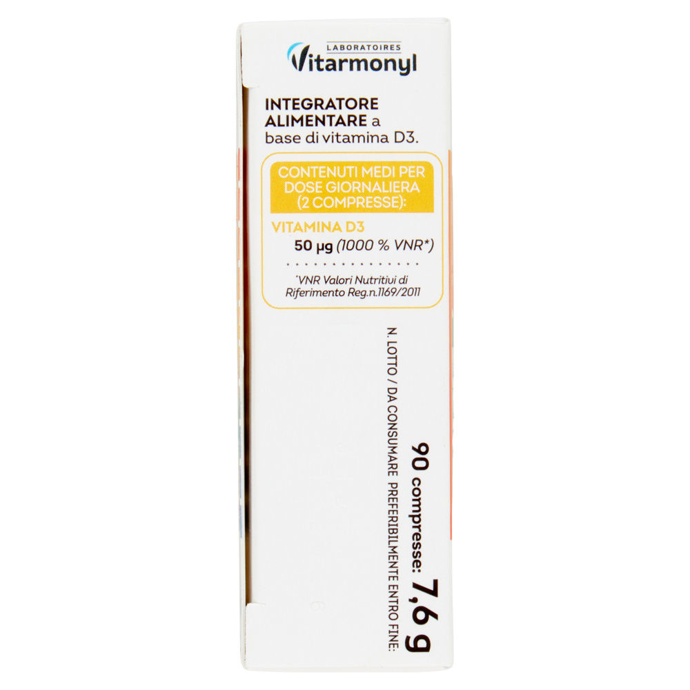 INTEGRATORE VITAMINA D3 2000 UI VITARMONYL G7,6 - 2