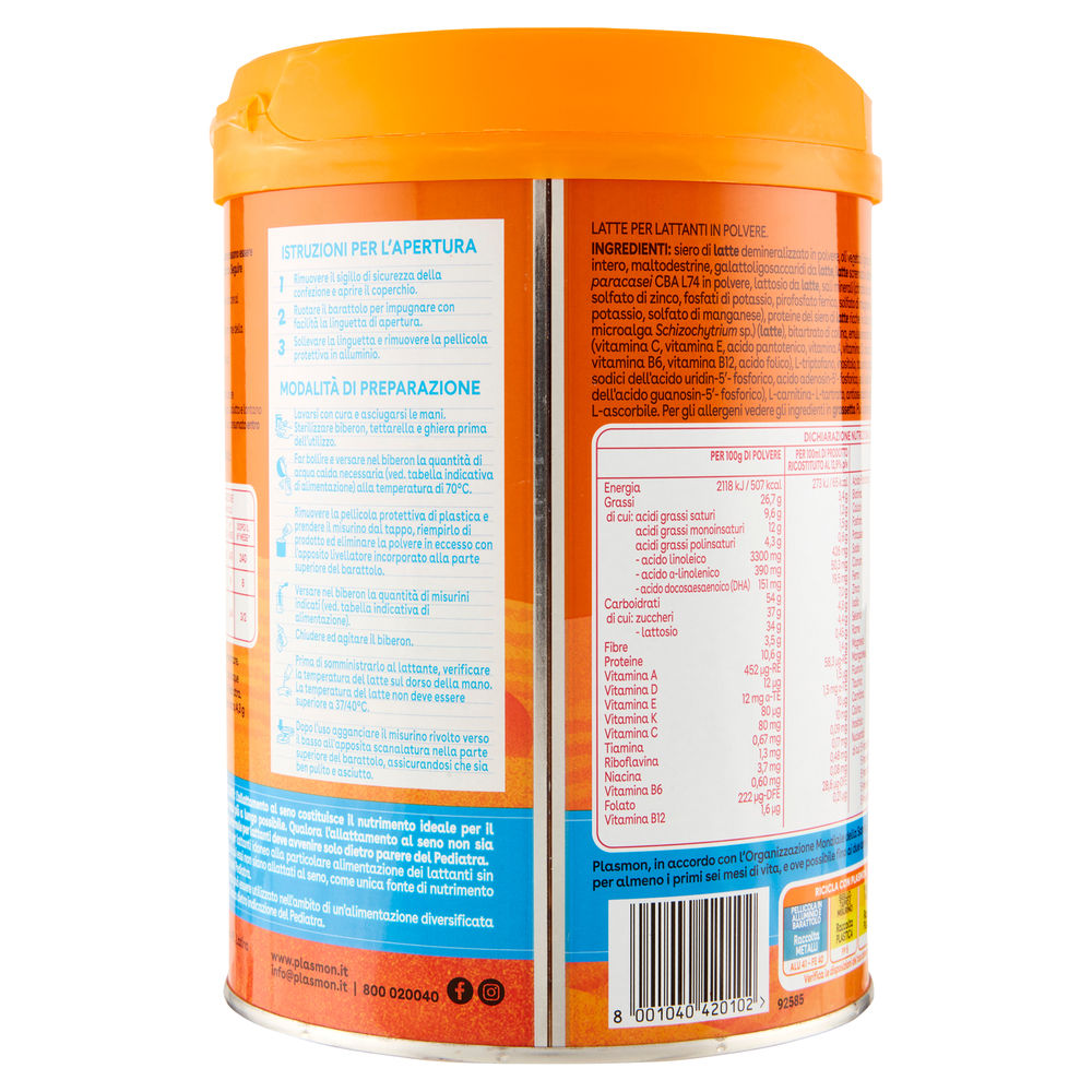 LATTE POLVERE 0-12 PLASMON G 800 - 1