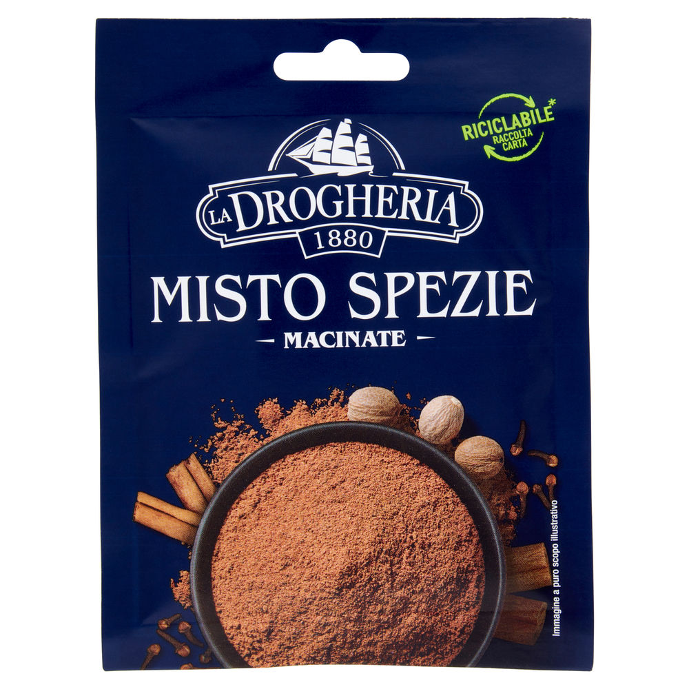MISTO SPEZIE MACINATE BUSTA LA DROGHERIA 1880 G20 - 0
